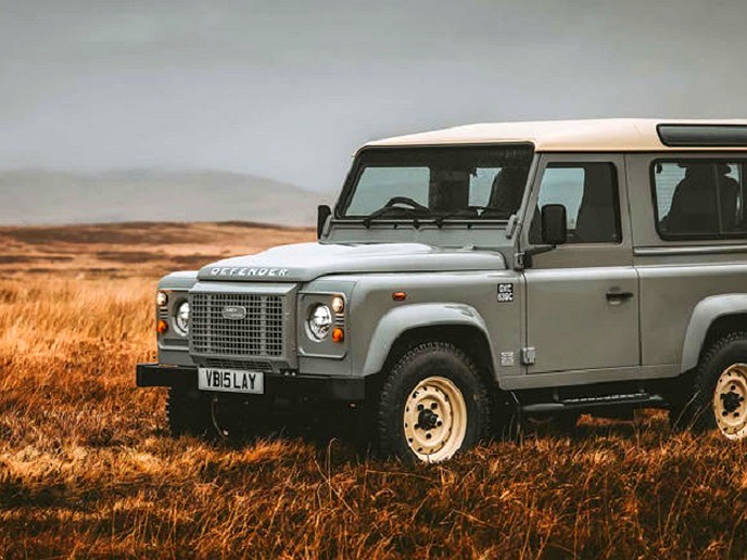 Land Rover Classic reveals Classic Defender Works V8 Islay Edition