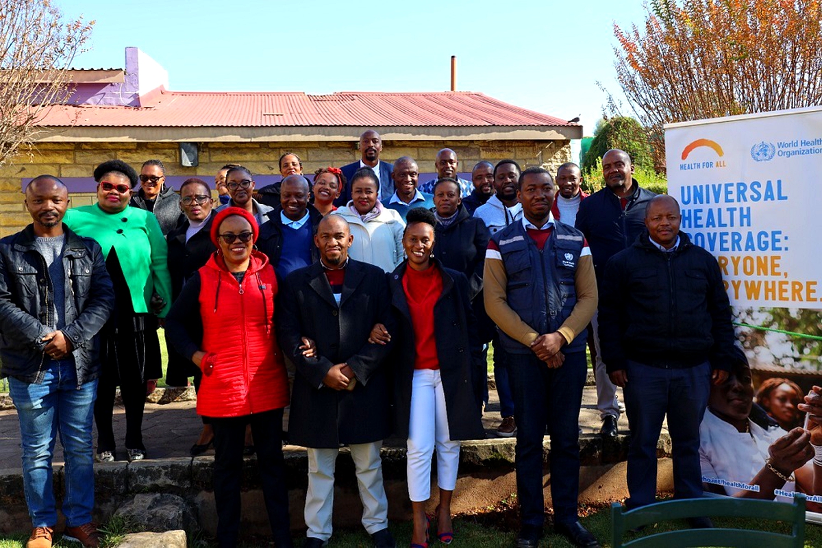 WHO trains health specialists in Lesotho