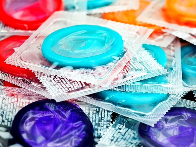 AHF promotes condom use