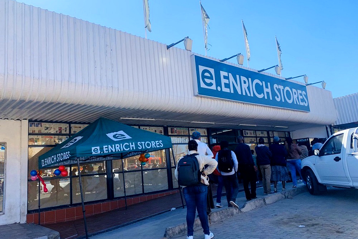 Econet partners with Enrich stores Econet partners with Enrich stores