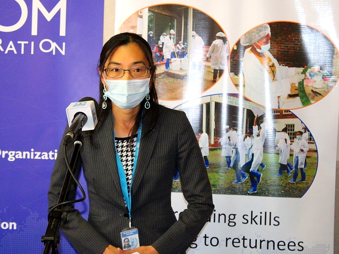 IOM lifts Lesotho migration flag high