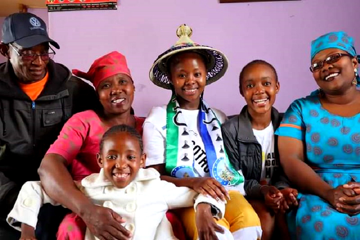 Family bids farewell to Miss Culture Lesotho