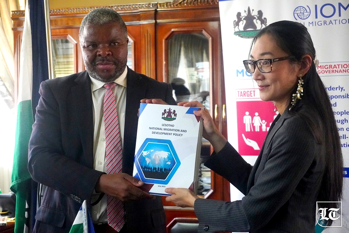 Lesotho launches national migration development policy Lesotho launches national migration development policy