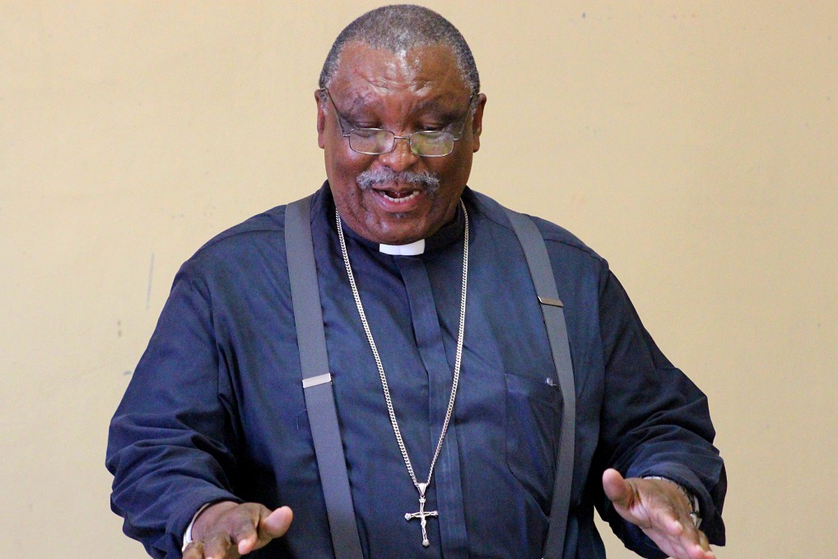 Priest barred from church Priest barred from church