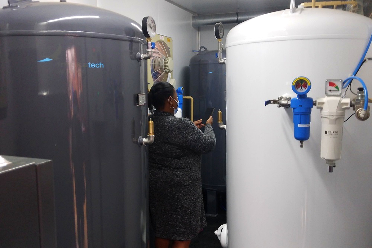 Govt launches medical oxygen generating plant Govt launches medical oxygen generating plant