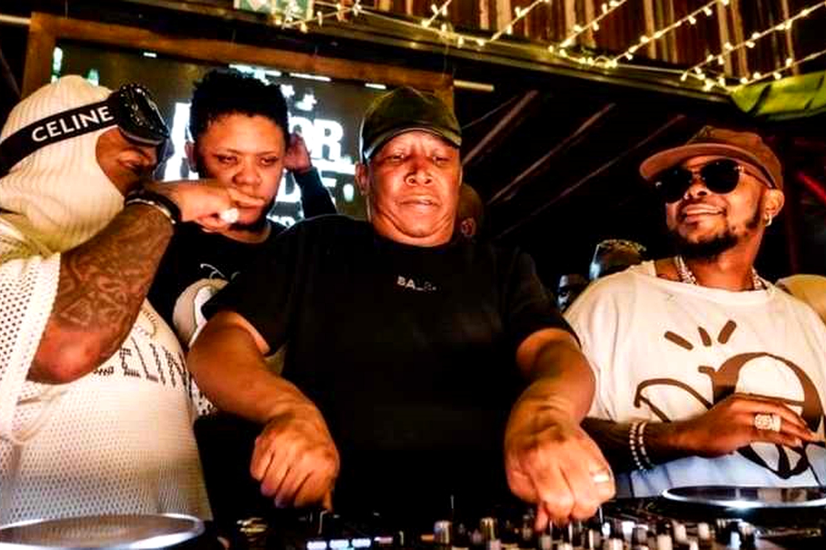 Malema plays alongside Major League DJz as they set new 75-hour world record