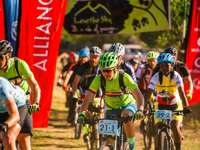 Lesotho Sky hosts first-rate cycling tourney