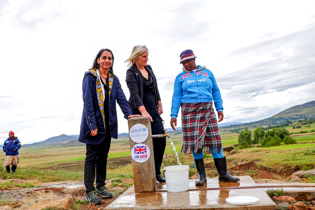 UNICEF water supply reaches destitute rural communities UNICEF water supply reaches destitute rural communities