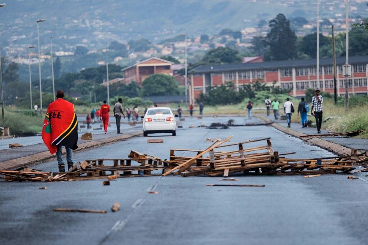 EFF politics of violent insurrection halted