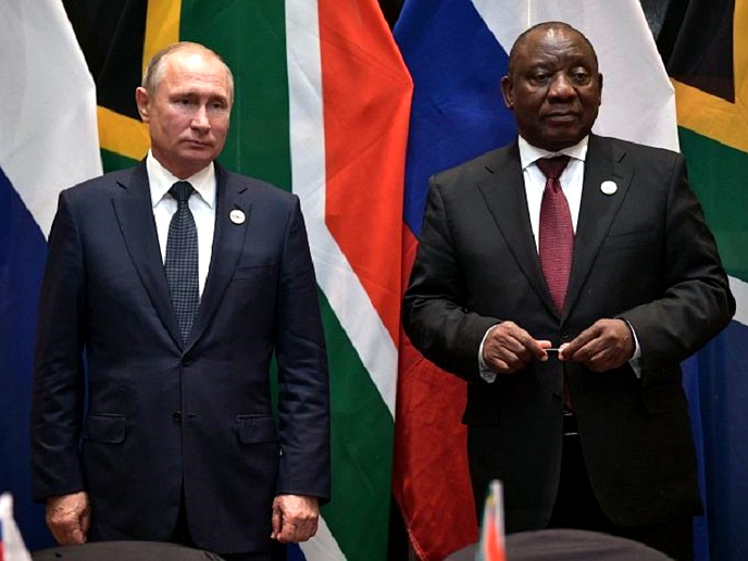 Ramaphosa discusses peace mission with Putin