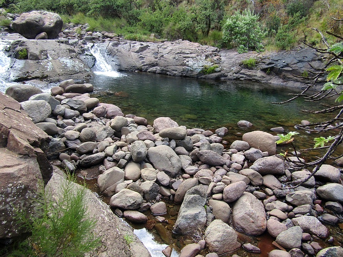 The beauty of the Cascades of Tšehlanyane Park