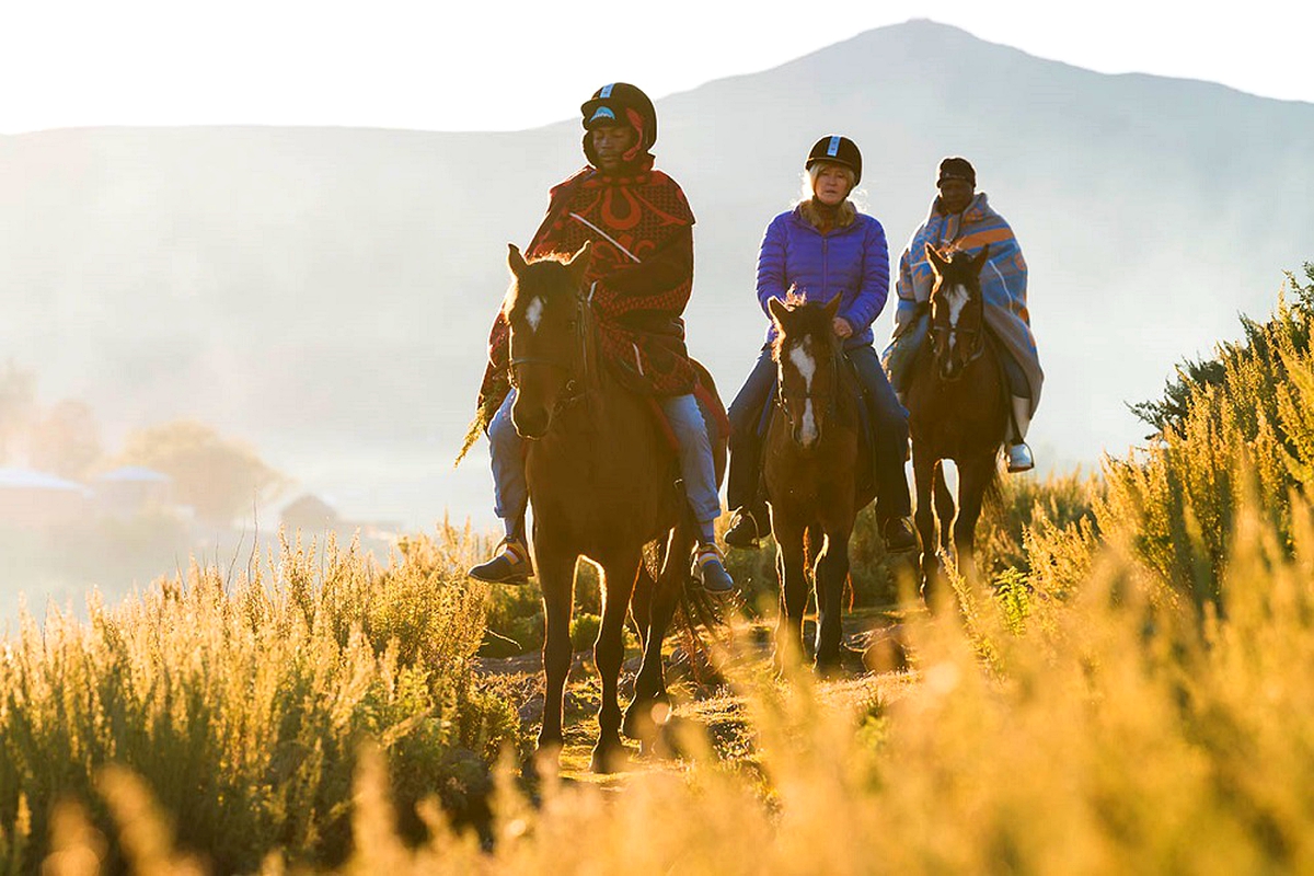 Semonkong Lodge offers rustic elegance