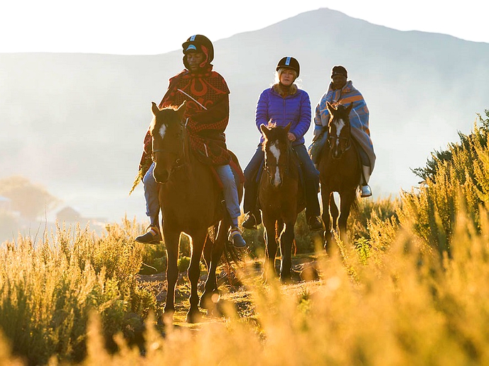 Semonkong Lodge offers rustic elegance