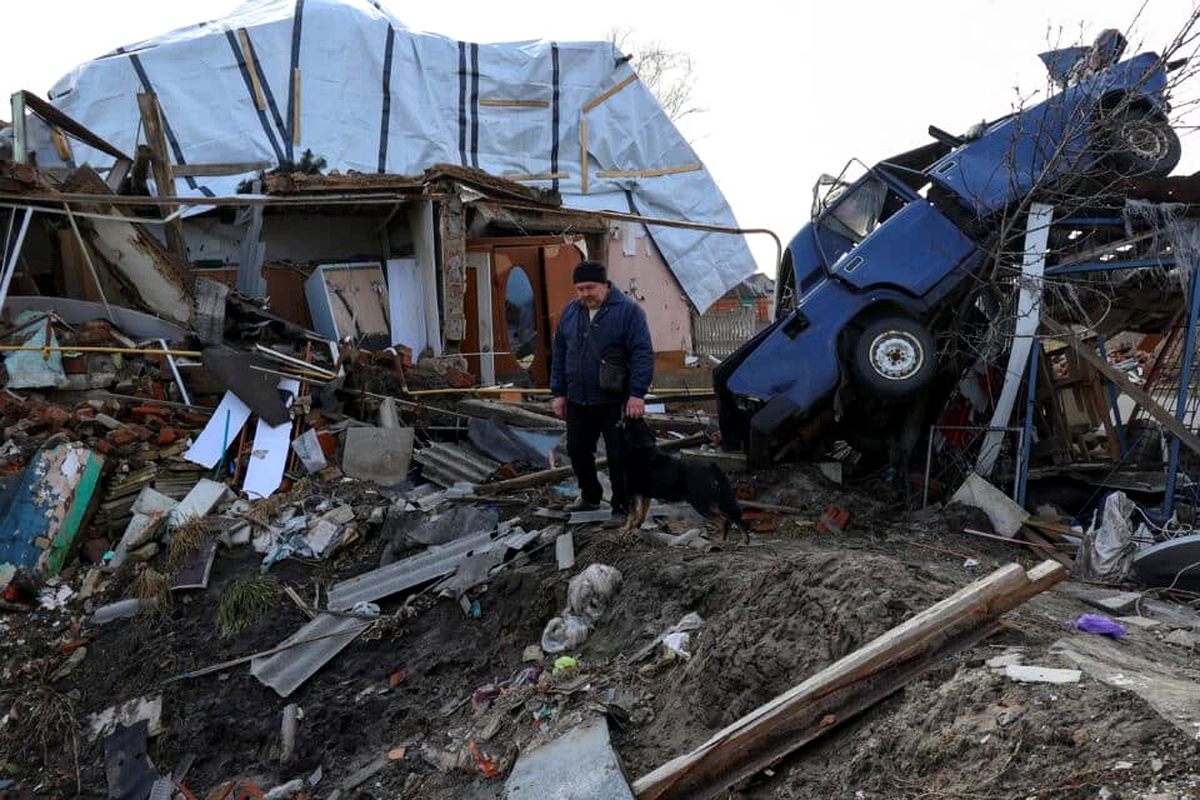 At least 6 Russian missiles hit Kharkiv At least 6 Russian missiles hit Kharkiv