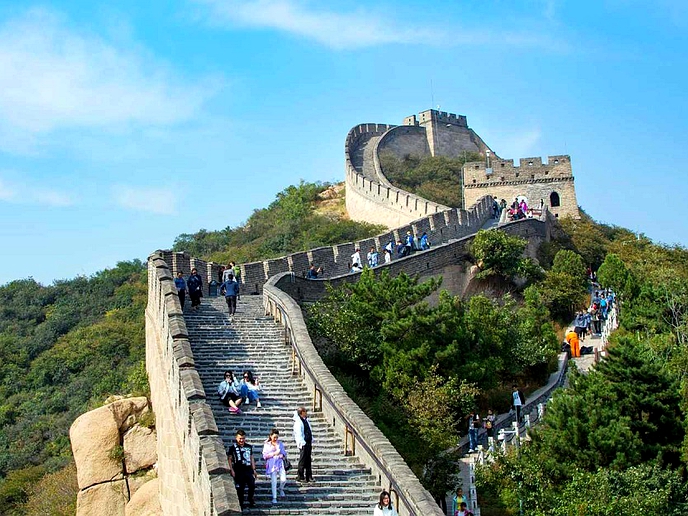 Adventures of scaling the Great Wall of China