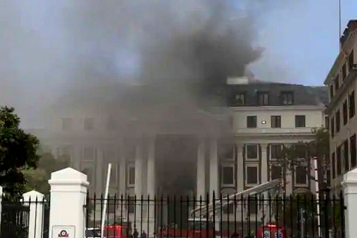 Destroyed SA Parliament building not insured – report